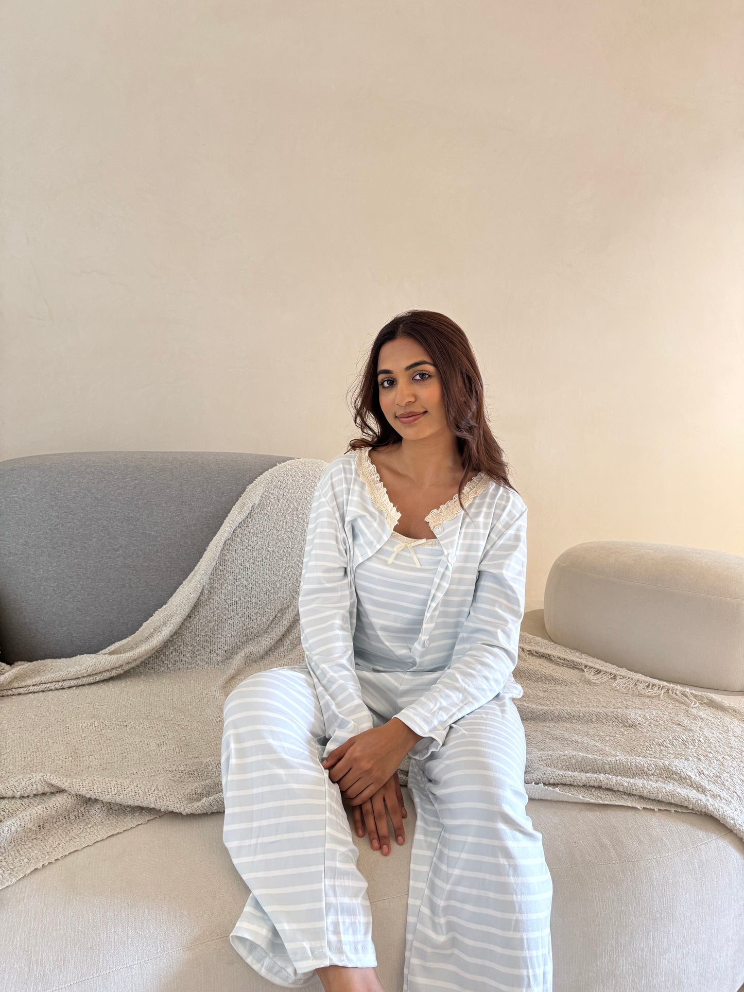 Florabel 3- Piece Padded Sleepwear