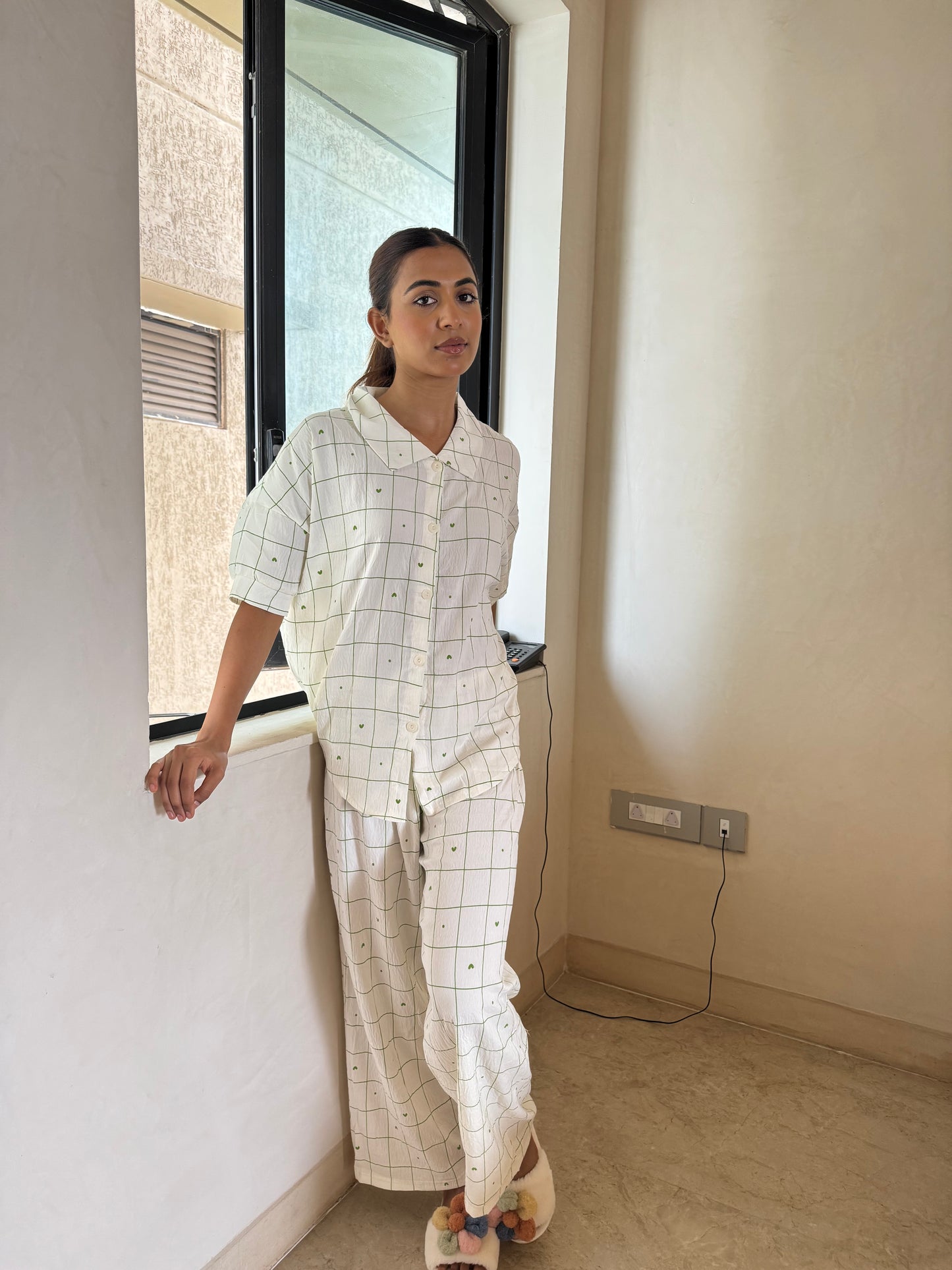 Maisie 3-Piece Sleepwear (Top, Shorts & Pants)