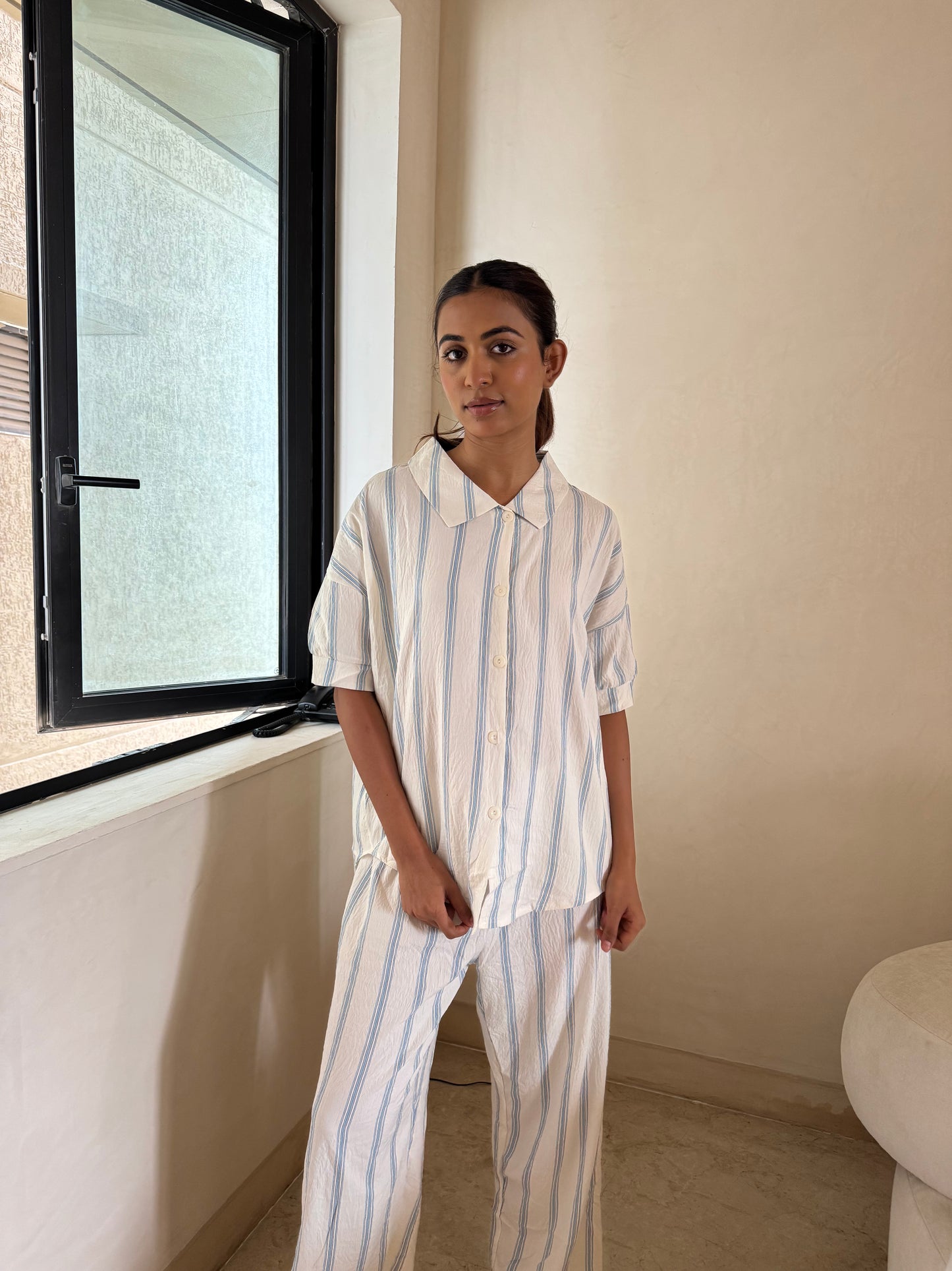 Lila 3-Piece Sleepwear (Top, Shorts & Pants)