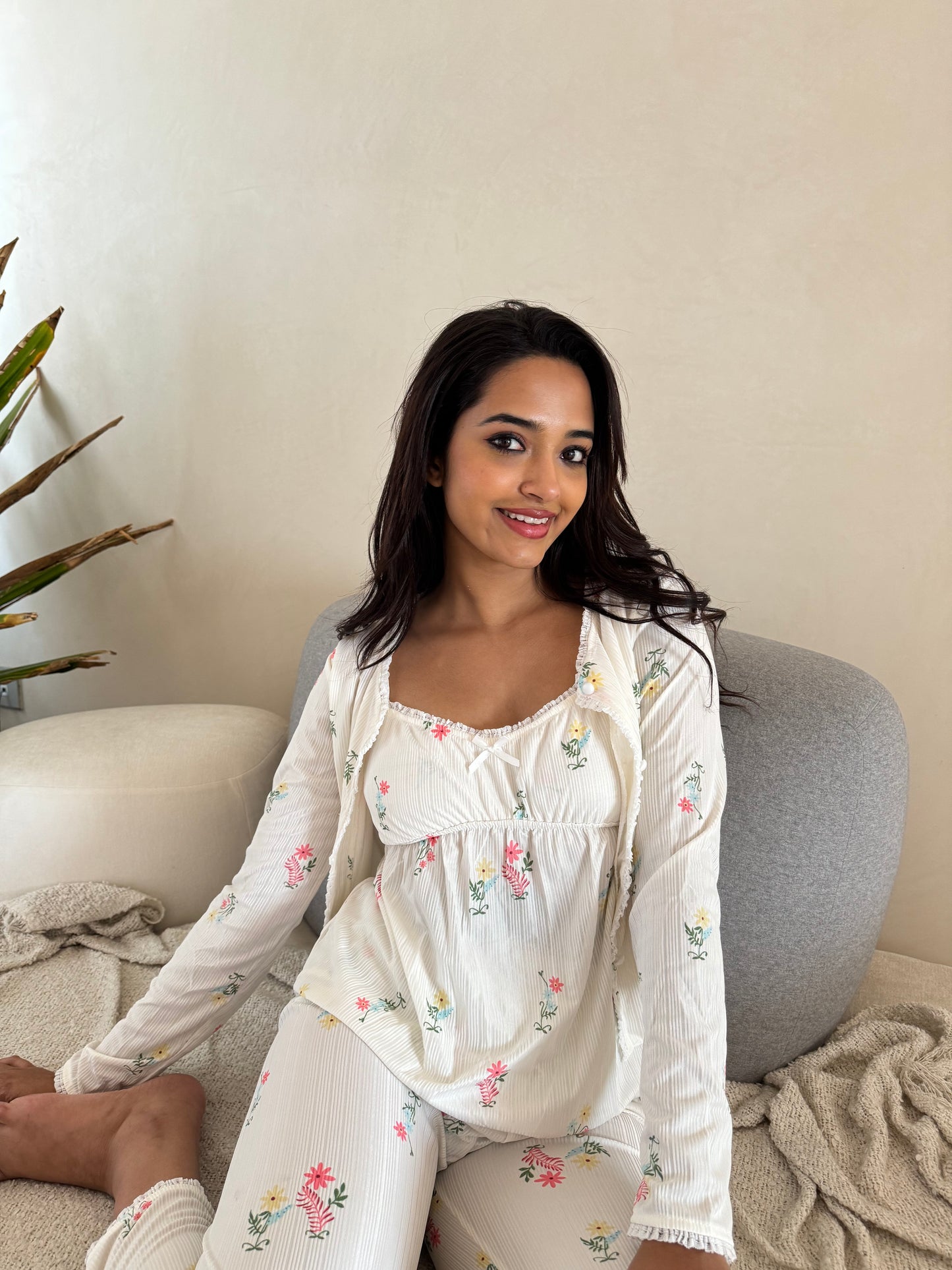 Lyra 3- Piece Padded Sleepwear
