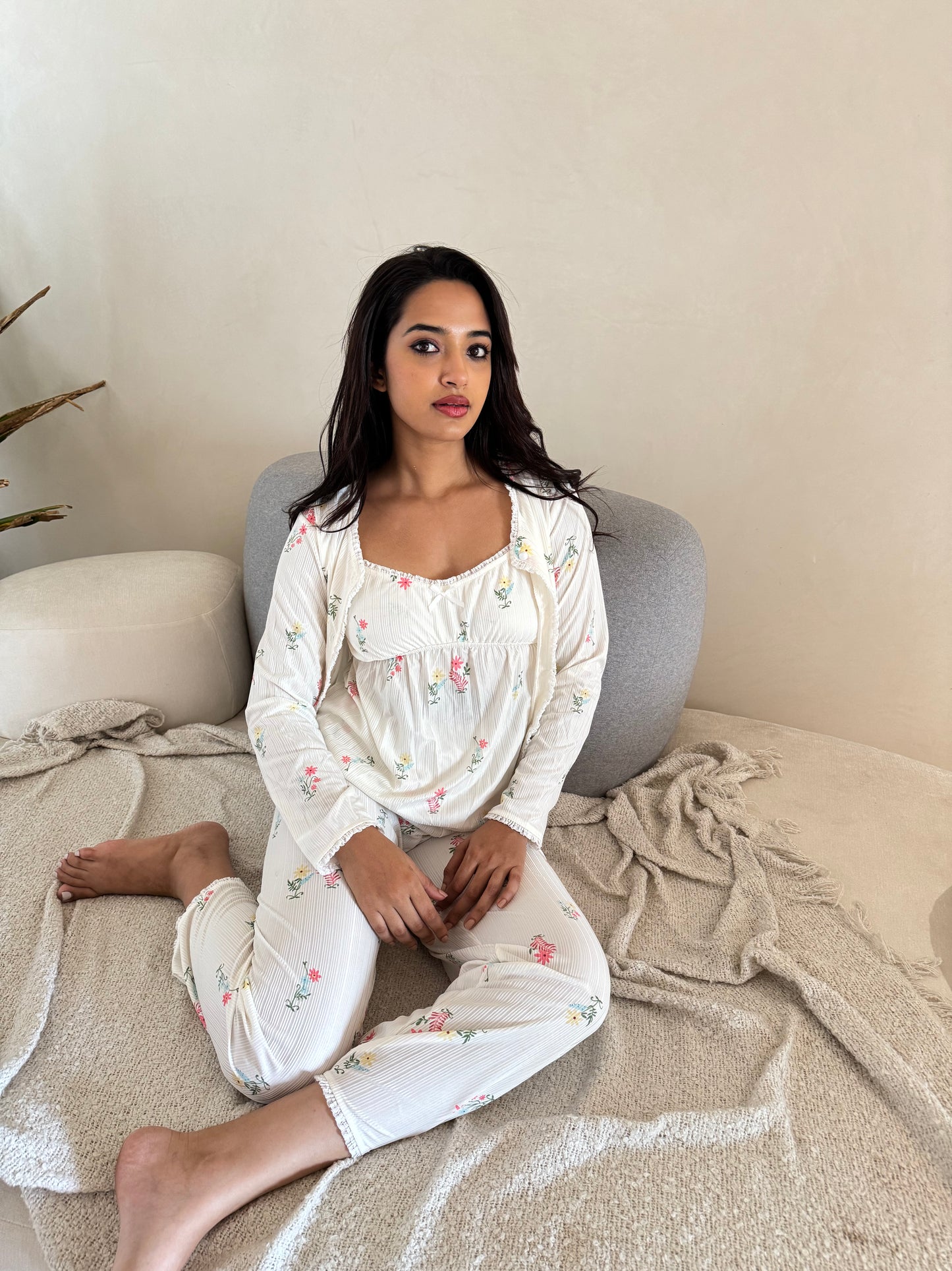 Lyra 3- Piece Padded Sleepwear