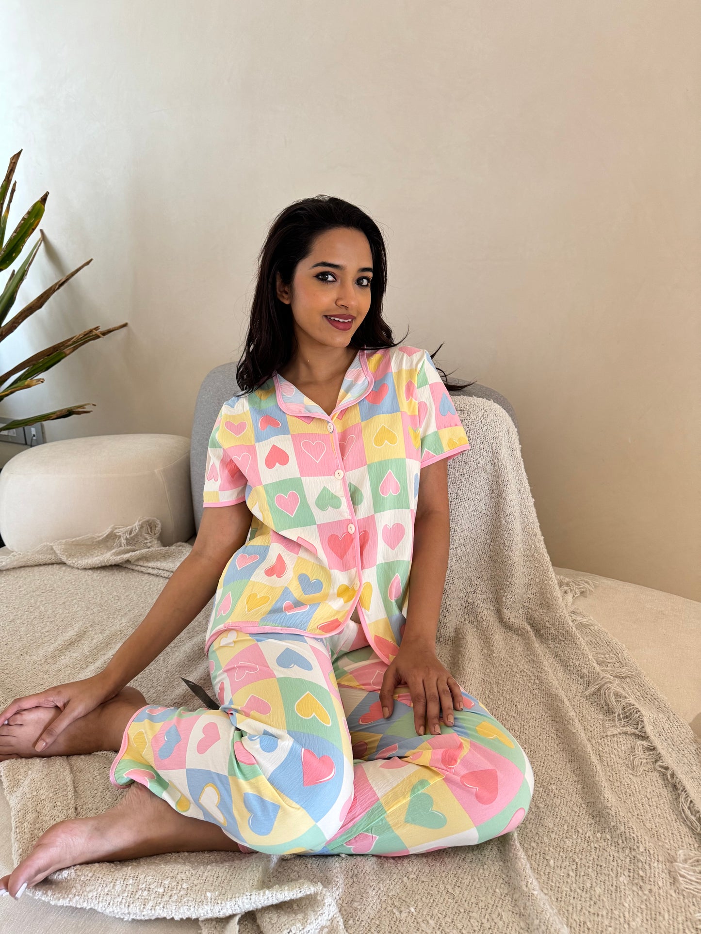 Leia 3-Piece Sleepwear (Top, Shorts & Pants)