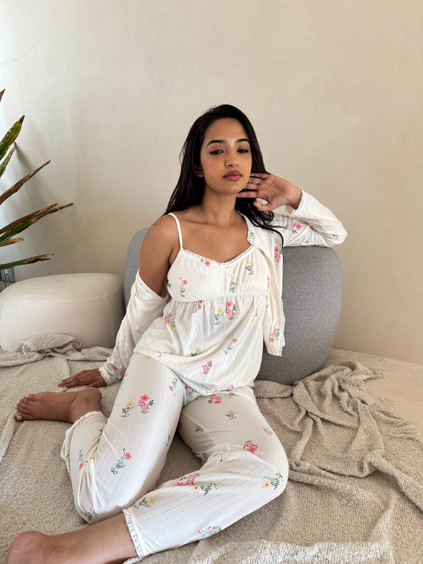 Lyra 3- Piece Padded Sleepwear