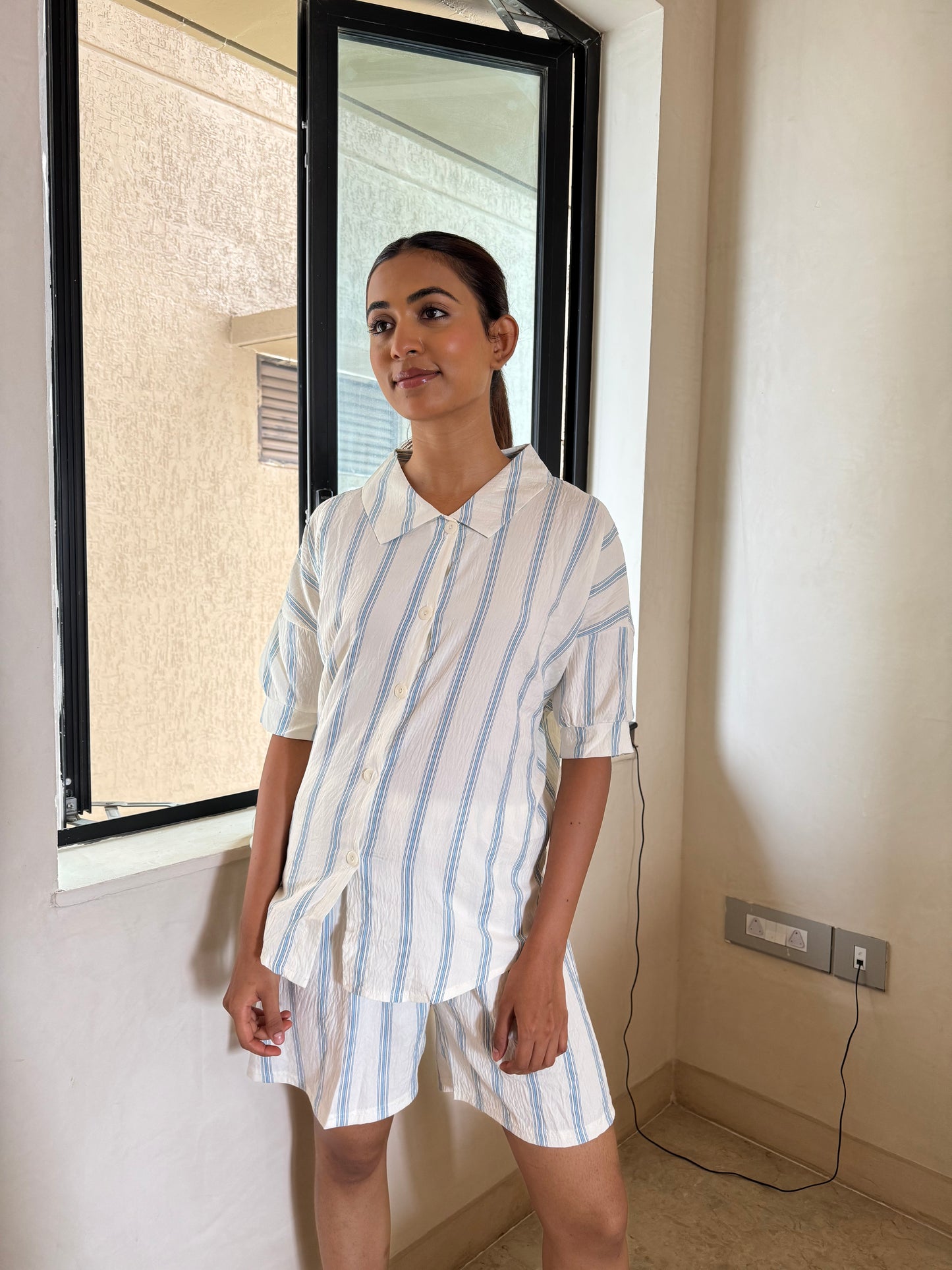 Lila 3-Piece Sleepwear (Top, Shorts & Pants)