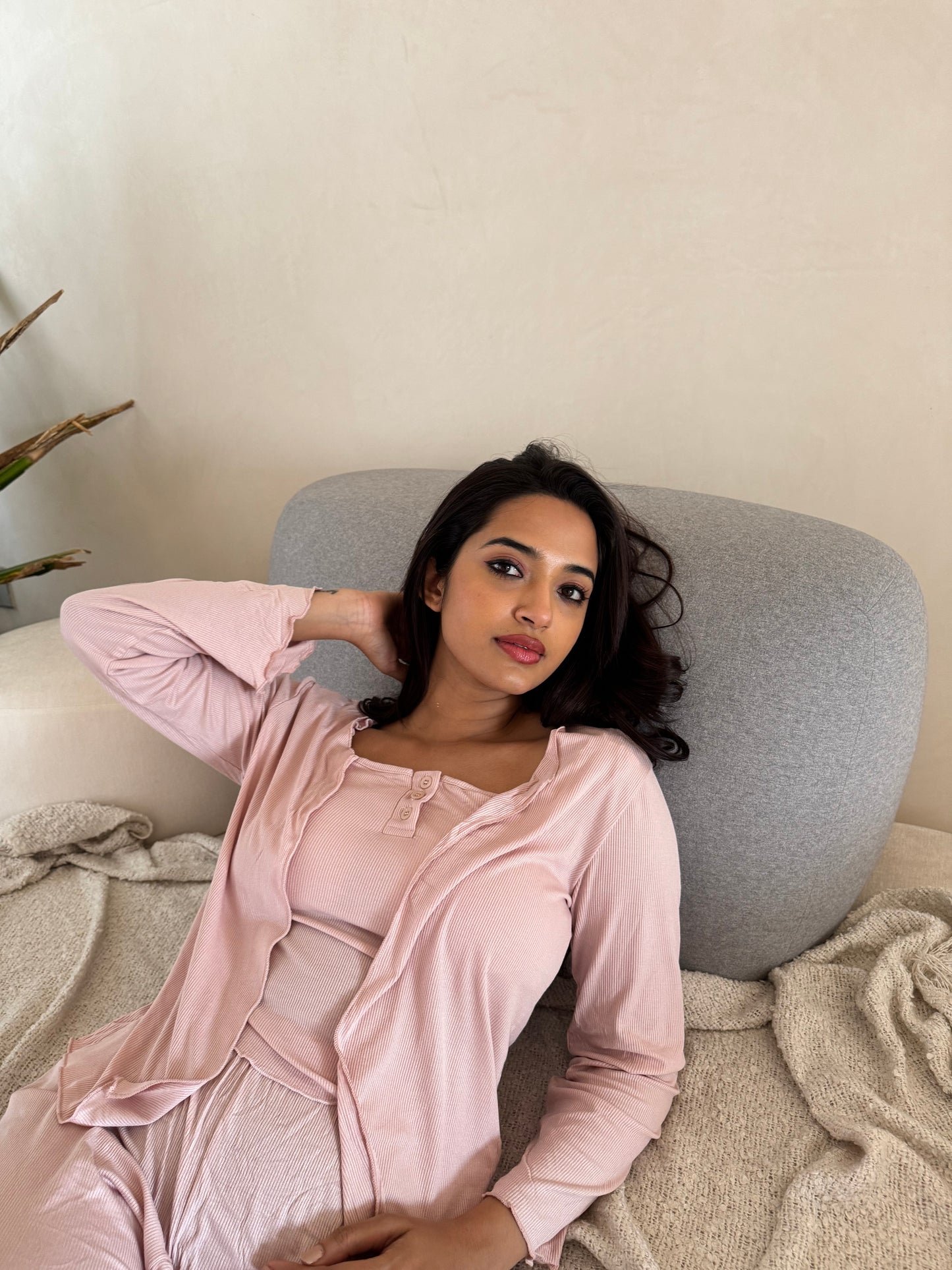 Vespera 3-Piece Padded Sleepwear