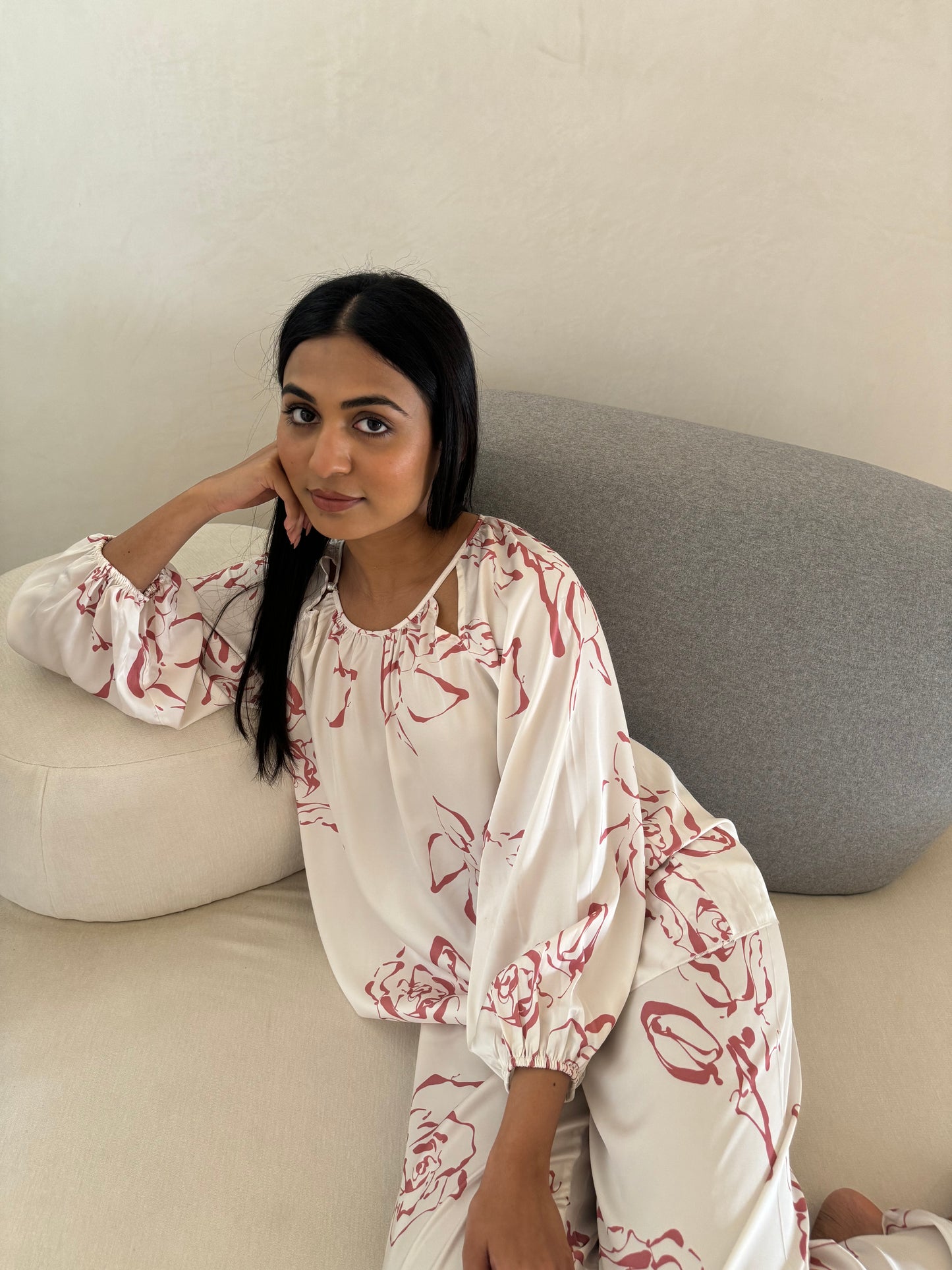 Catherine Satin Sleepwear
