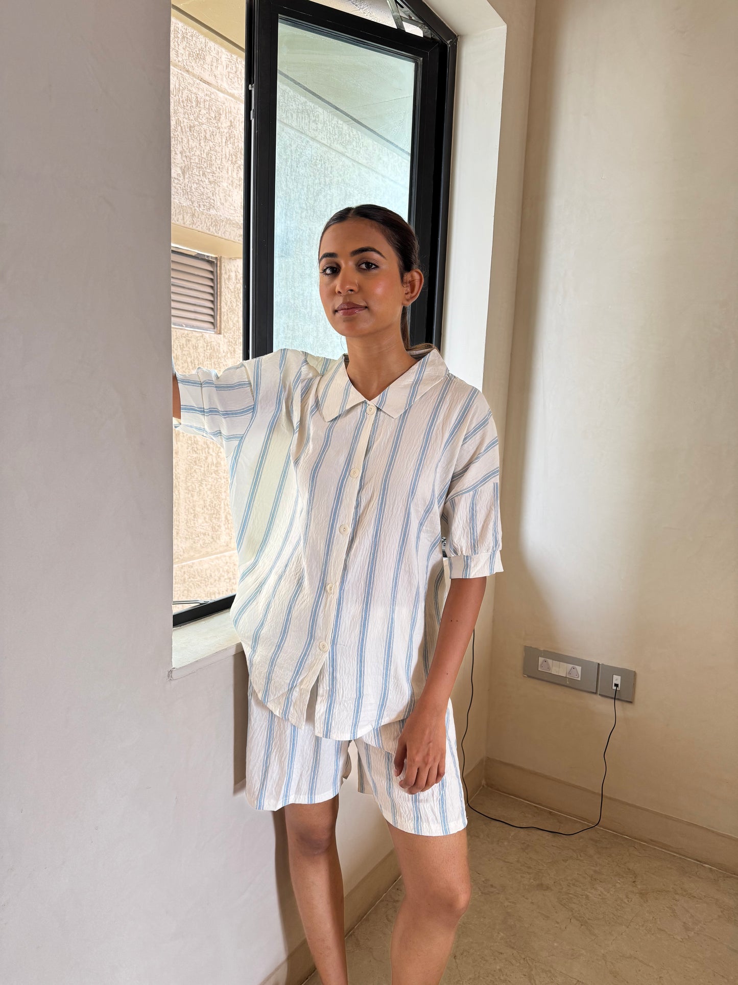 Lila 3-Piece Sleepwear (Top, Shorts & Pants)