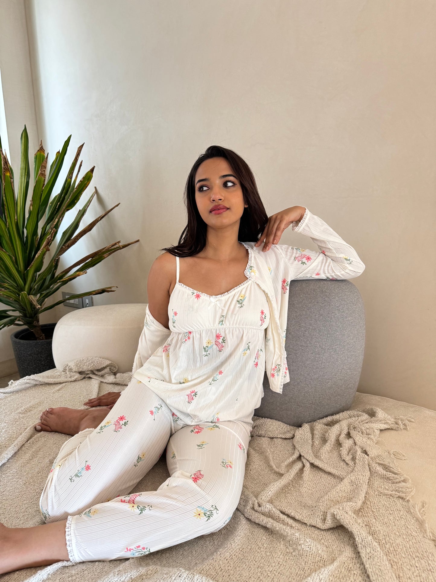 Lyra 3- Piece Padded Sleepwear
