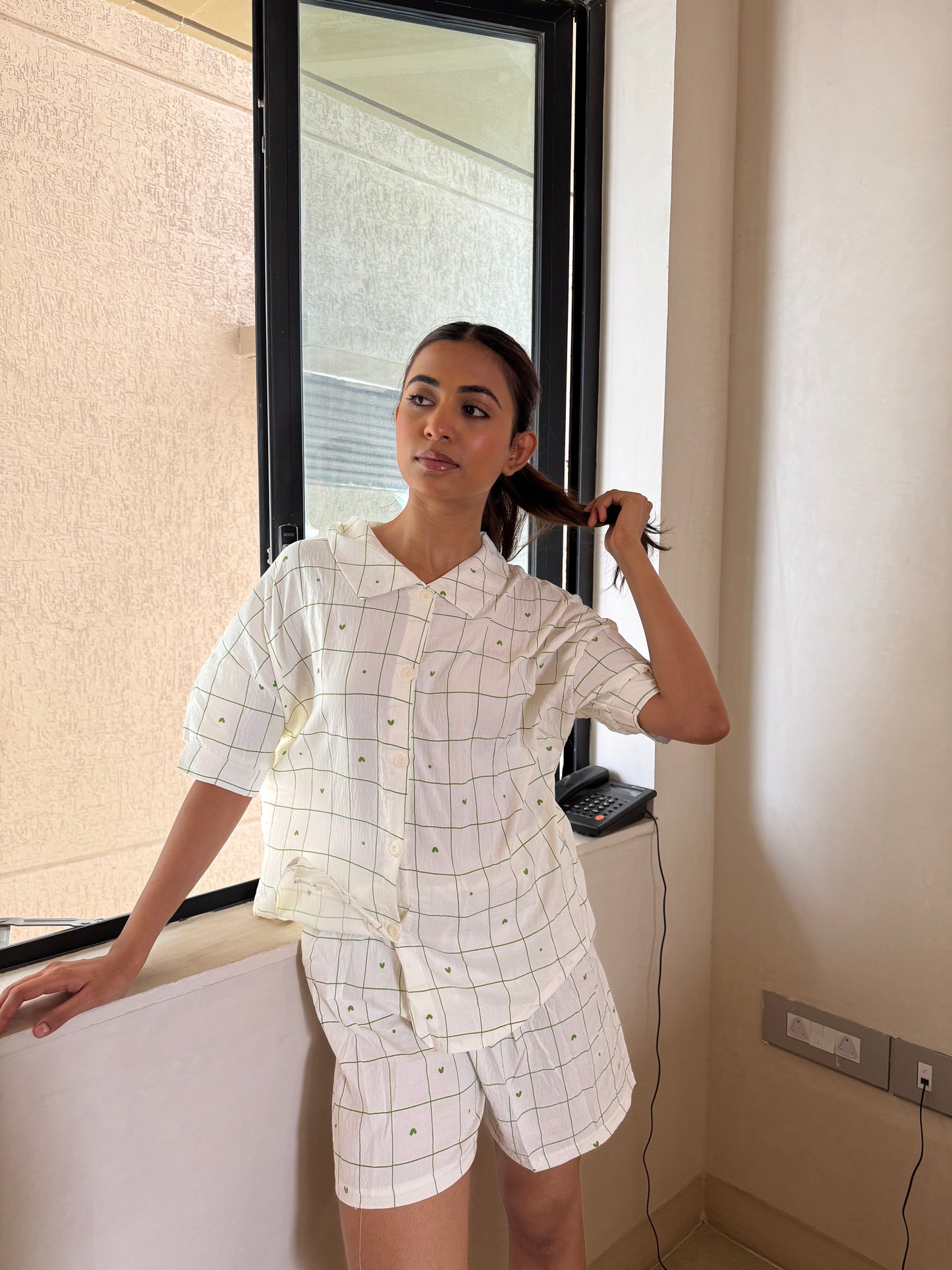 Maisie 3-Piece Sleepwear (Top, Shorts & Pants)