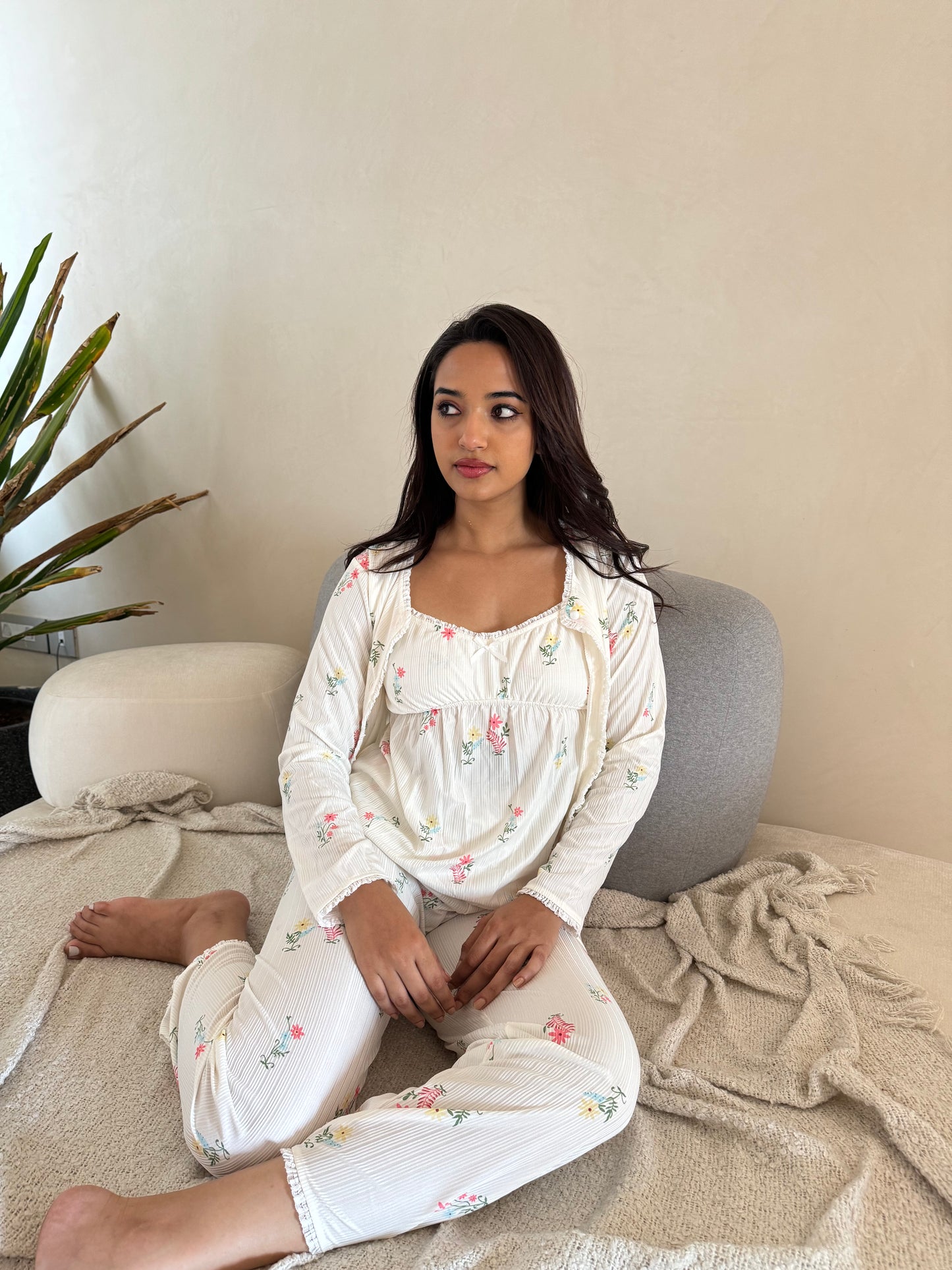 Lyra 3- Piece Padded Sleepwear