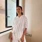 Lila 3-Piece Sleepwear (Top, Shorts & Pants)
