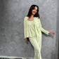 Camy Padded 4-piece Sleepwear (Top, Jacket, Shorts & Pants)