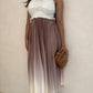 Laurel  Ombre Pleated Skirt