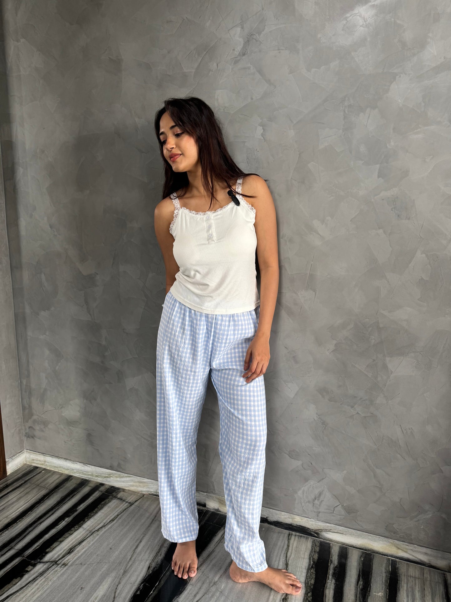 Fiona Padded 3-piece Sleepwear (Top, Shorts & Pants)
