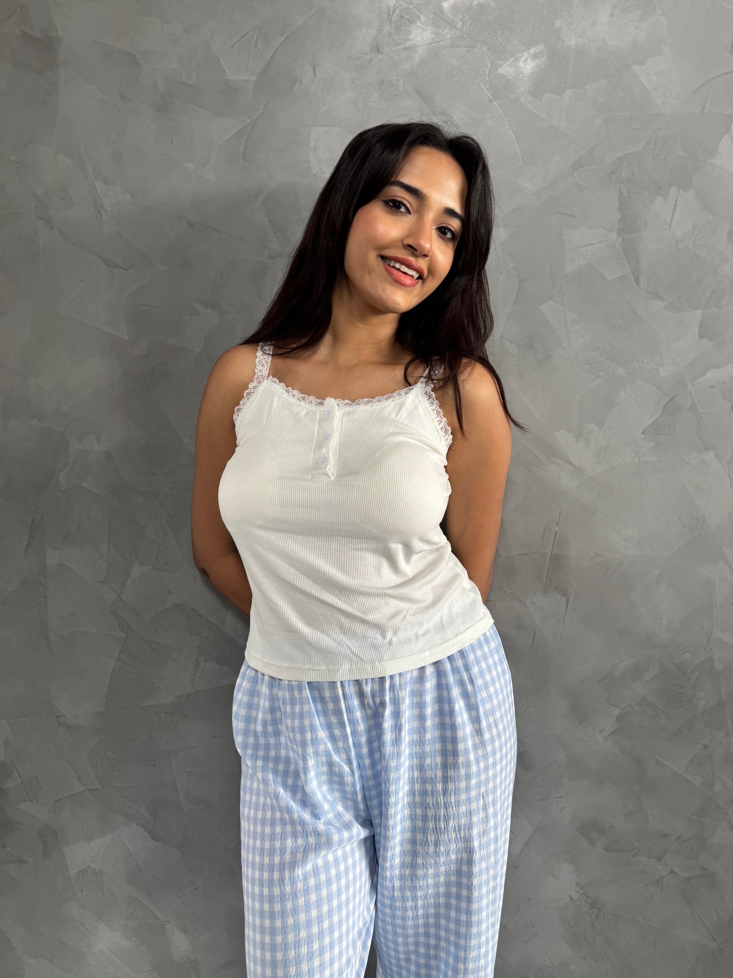Fiona Padded 3-piece Sleepwear (Top, Shorts & Pants)