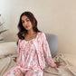 Calista 3- Piece Padded Sleepwear