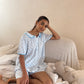 Mabel 3-Piece Sleepwear (Top, Shorts & Pants)