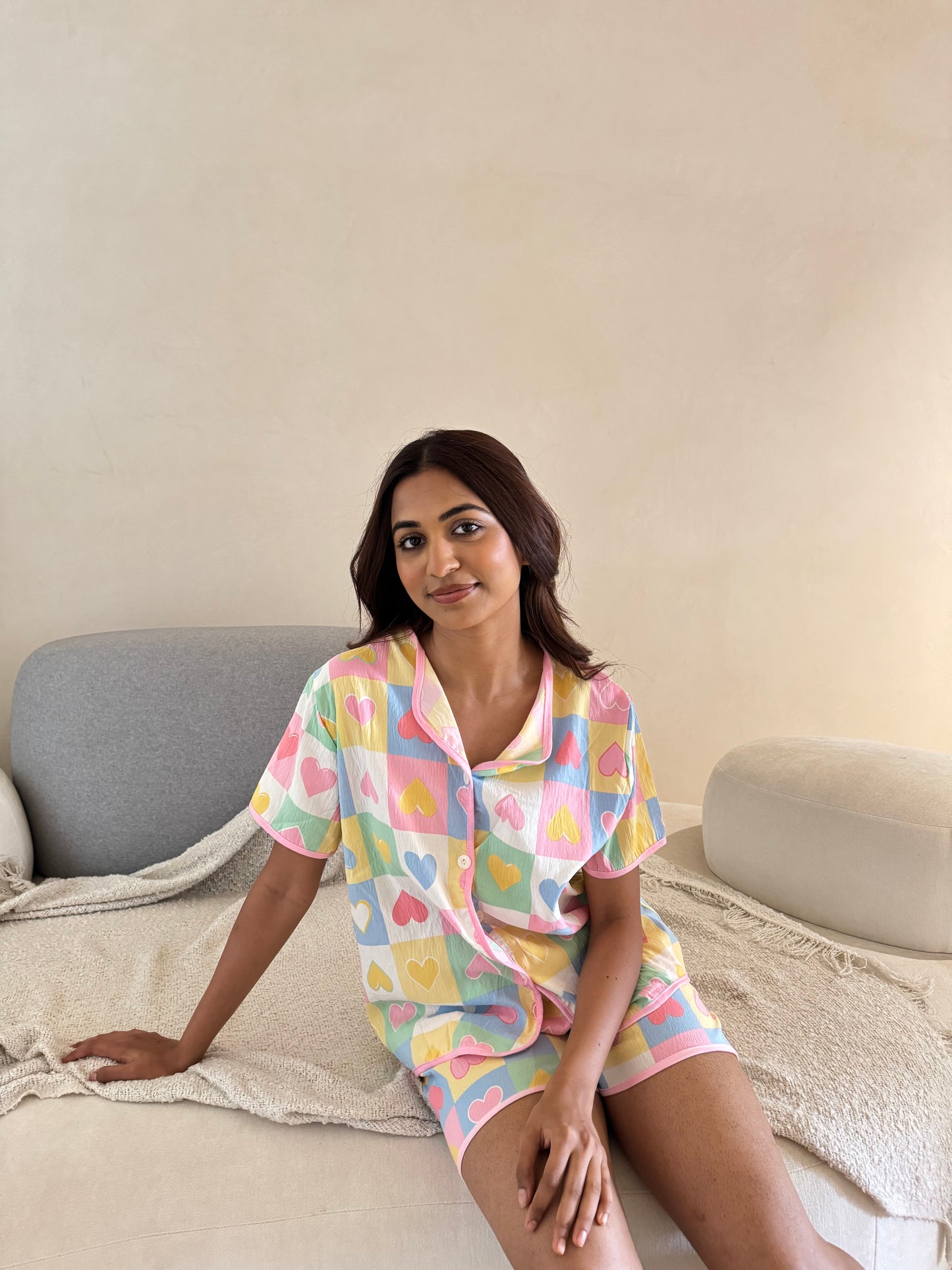 Leia 3-Piece Sleepwear (Top, Shorts & Pants)