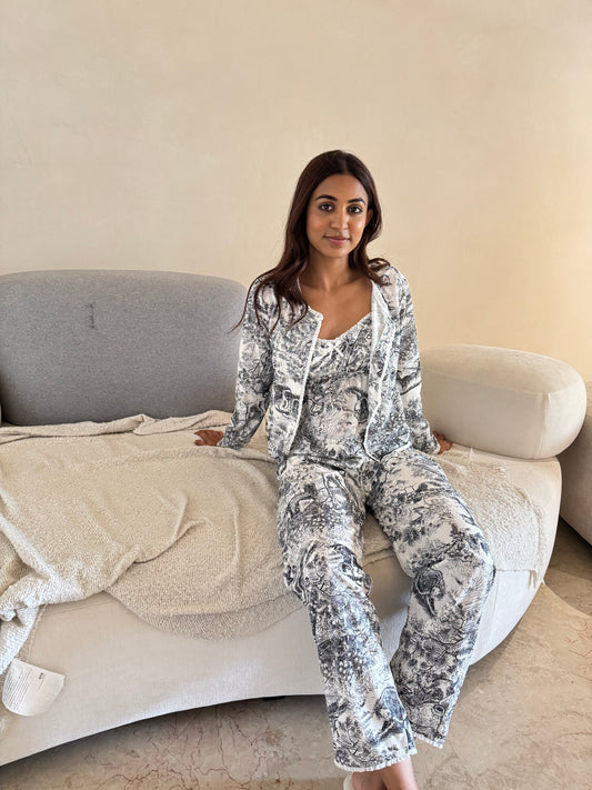 Selene 3- Piece Sleepwear