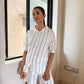 Lila 3-Piece Sleepwear (Top, Shorts & Pants)