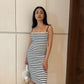 Alba Knit Stripe Dress