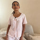 Kiara 3-Piece Sleepwear (Top, Shorts & Pants)