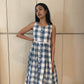 Betsy blue checkered dress