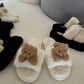 Teddy Cozy Slip Ons