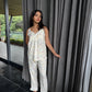 Flama Padded 3-piece Sleepwear ( Top,Shorts & Pants )