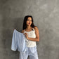 Fiona Padded 3-piece Sleepwear (Top, Shorts & Pants)