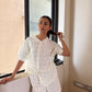 Maisie 3-Piece Sleepwear (Top, Shorts & Pants)