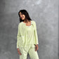 Camy Padded 4-piece Sleepwear (Top, Jacket, Shorts & Pants)