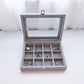 Cleopatra Grey Jewellery Box- Set of 3