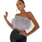 Brittany feather top